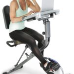 bicicleta estática plegable Exerpeutic 1000 WorkFit