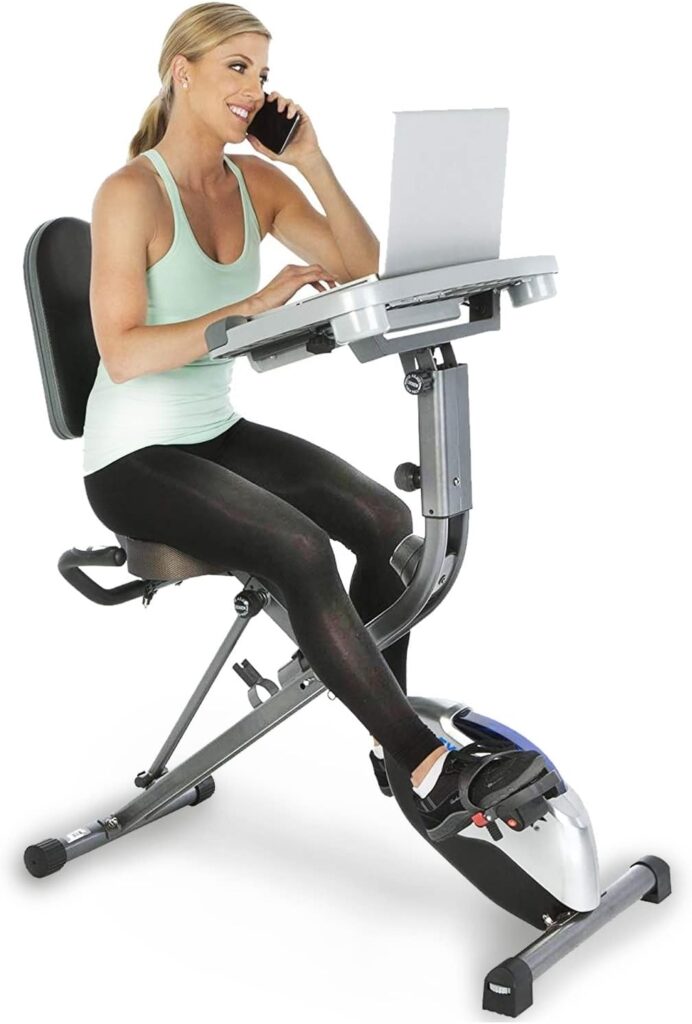 bicicleta estática plegable Exerpeutic 1000 WorkFit