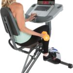 bicicleta estática plegable Exerpeutic 1000 WorkFit