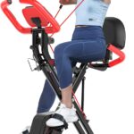 pooboo Bicicleta Estática Plegable