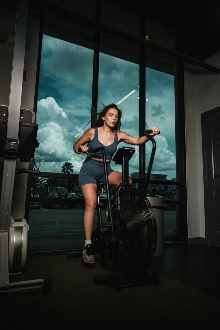tabla de entrenamiento en bicicleta estática
